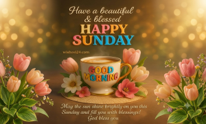 Best Good Morning Sunday Blessings
