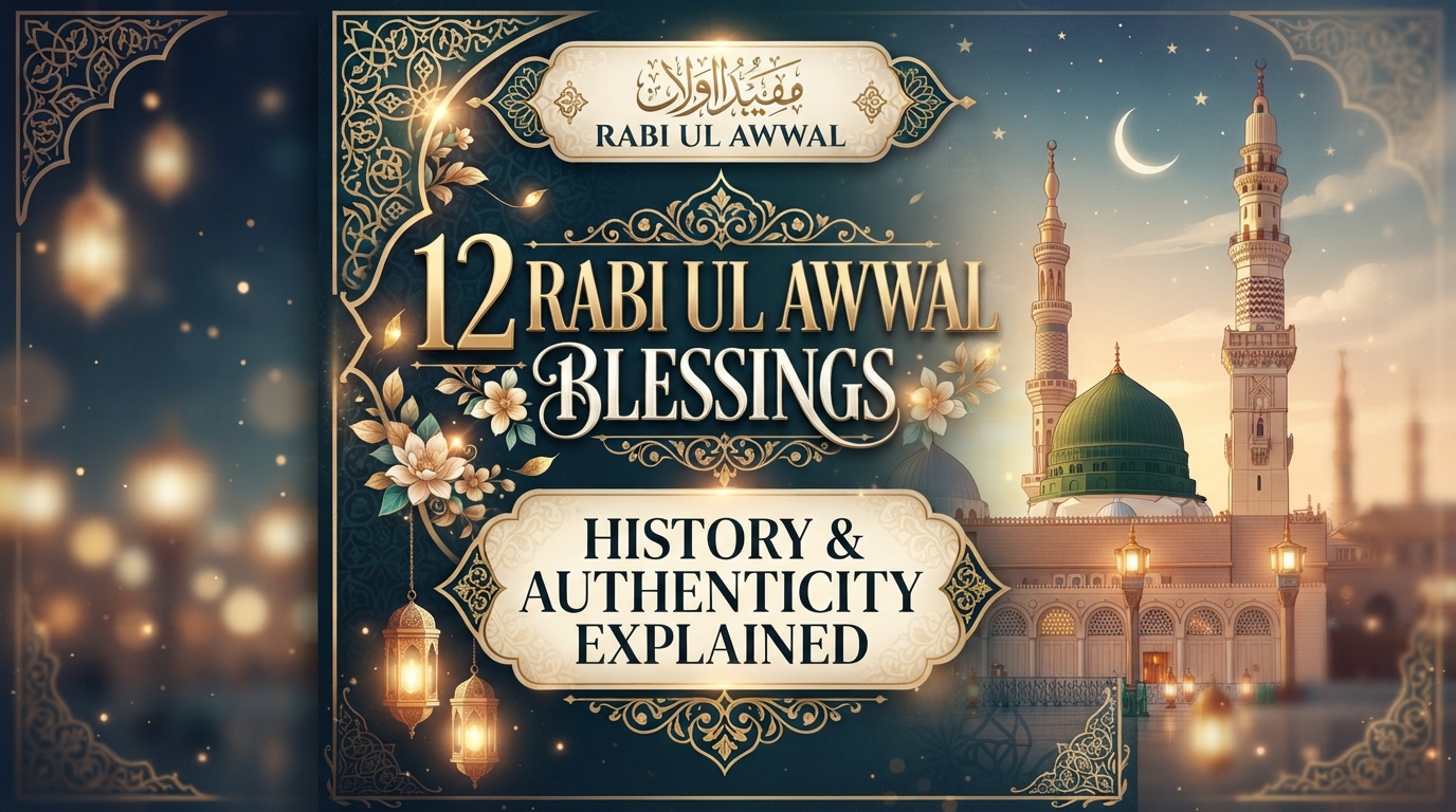 12 Rabi ul Awwal Blessings, History & Authenticity Explained.
