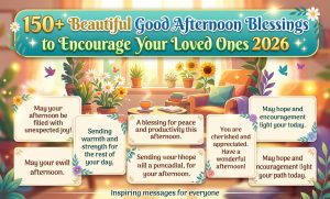 Good Afternoon Blessings for Your Loved Ones