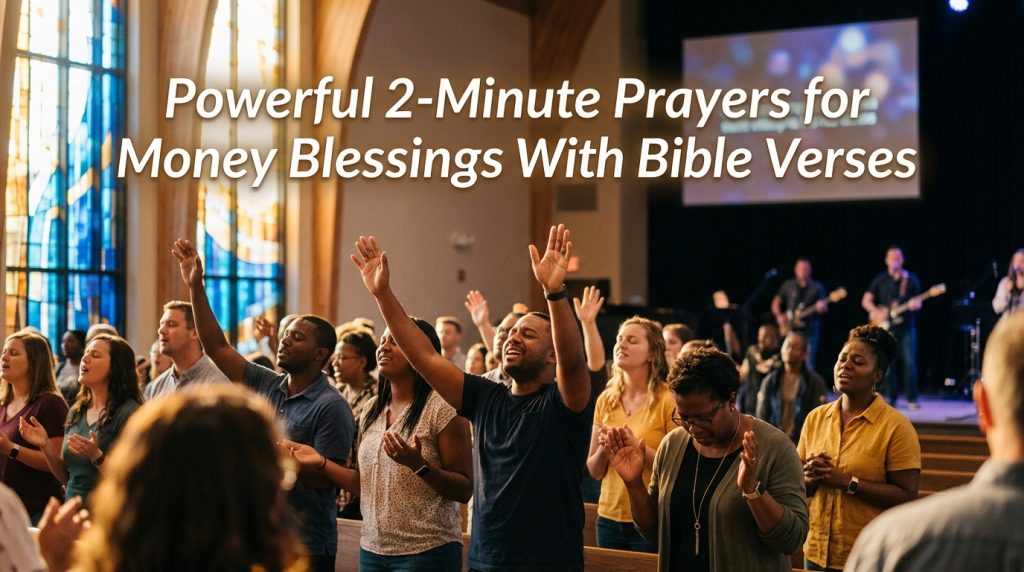 Powerful 2-Minute Prayer for Money Blessings With Bible Verses