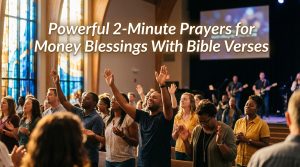 Powerful 2-Minute Prayer for Money Blessings With Bible Verses
