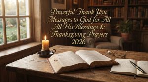 thank you messages to god