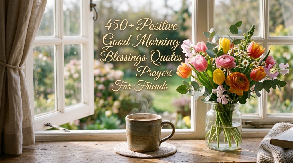 450Positive Good Morning Blessings Quotes Prayers For Friends
