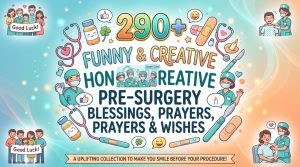 290+ Funny & Creative Pre-Surgery Blessings, Prayers & Wishes