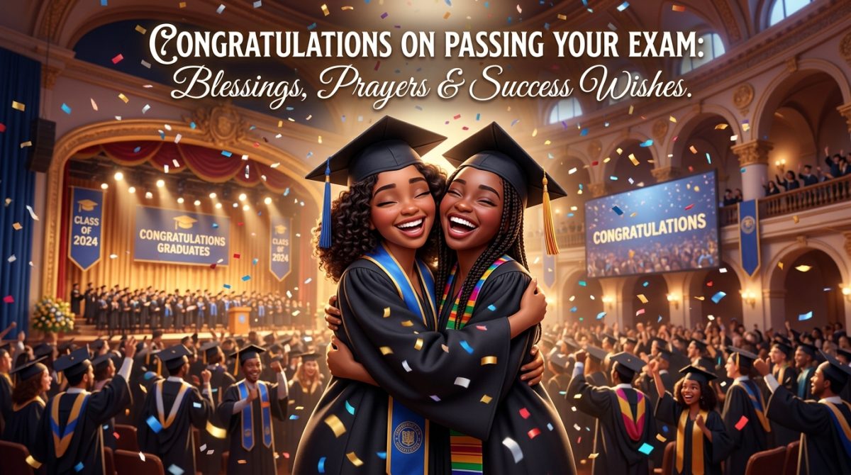 Congratulations on Passing Your Exam
