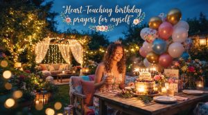 Heart-Touching birthday prayers for myself