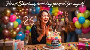 Heart-Touching birthday prayers for myself