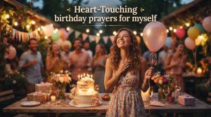 Heart-Touching birthday prayers for myself