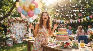 Heart-Touching birthday prayers for myself
