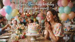 Heart-Touching birthday prayers for myself