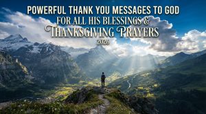 thank you messages to god