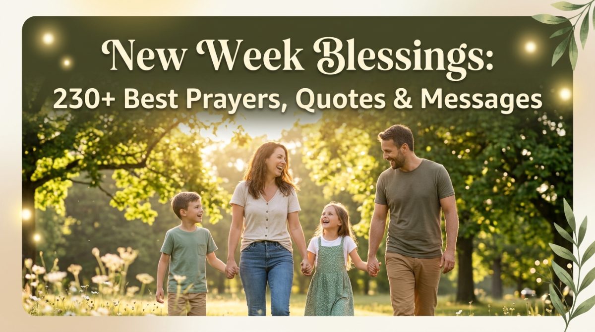 New Week Blessings