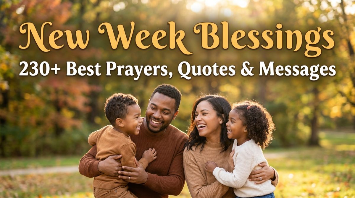 New Week Blessings