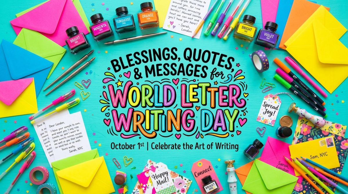 World Letter Writing Day