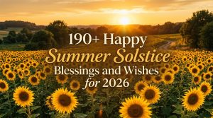  Happy Summer Solstice Blessings