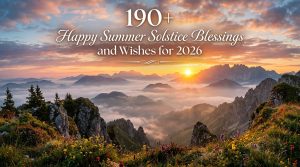 Happy Summer Solstice Blessings