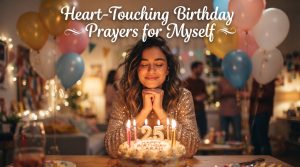 Heart-Touching birthday prayers for myself