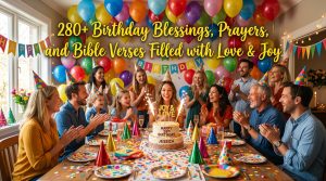 280+ Birthday Blessings, Prayers, and Bible Verses Filled with Love & Joy