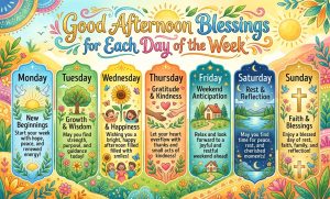 Good Afternoon Blessings for Your Loved Ones