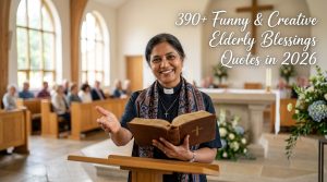 Creative elderly blessings