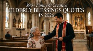Creative elderly blessings