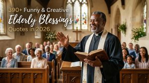 Creative elderly blessings