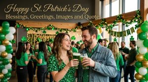 Happy St. Patrick's Day Blessings, Greetings, Images and Quotes.