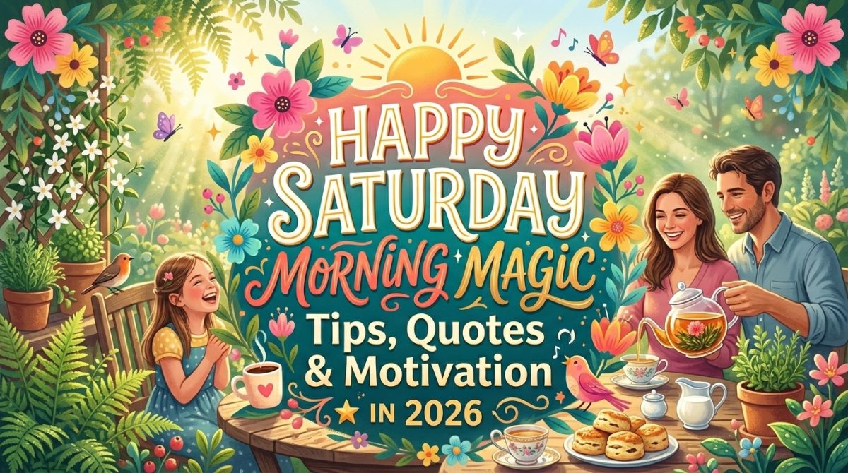 Happy Saturday Morning: Magic Tips, Quotes & Motivation In 2026