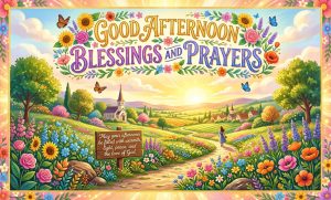 Good Afternoon Blessings for Your Loved Ones