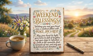weekend blessings