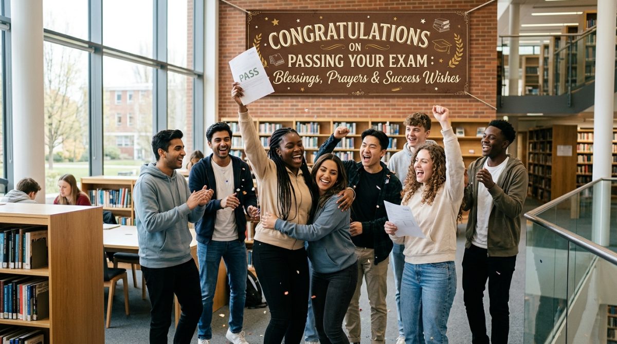 Congratulations on Passing Your Exam
