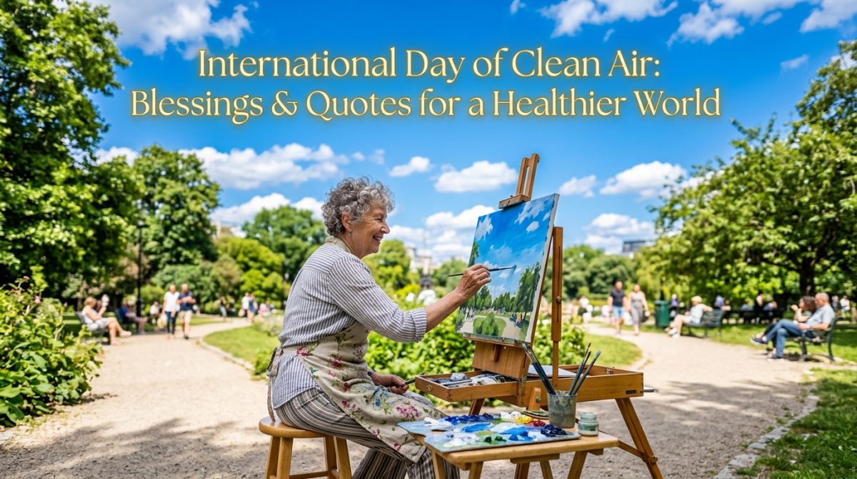 International Day of Clean Air Blessings