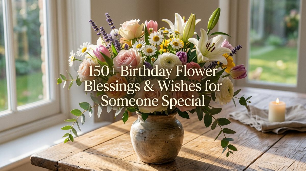 Birthday Flower Blessings & Wishes