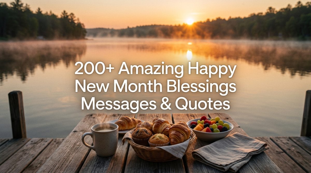 Happy New Month Blessings Messages