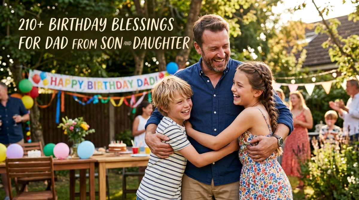 Birthday Blessings for Dad
