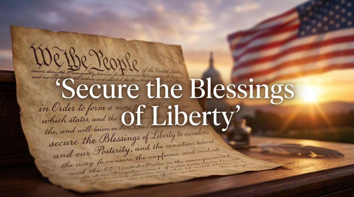Secure the Blessings of Liberty