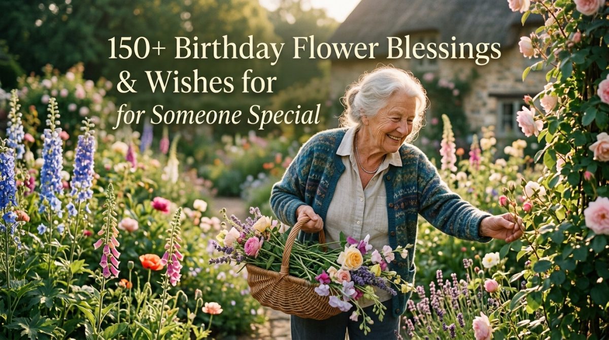 Birthday Flower Blessings & Wishes