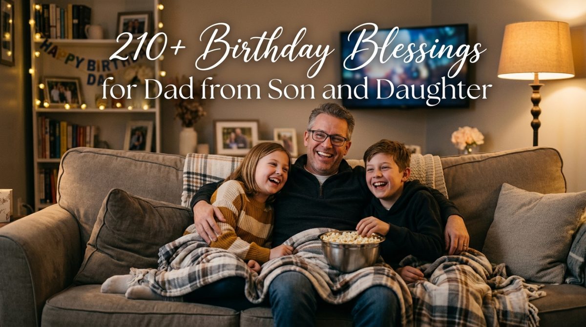 Birthday Blessings for Dad
