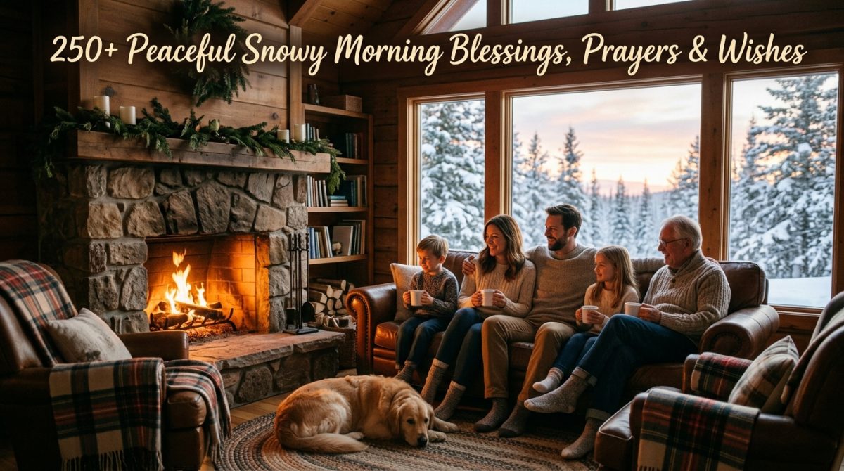 Snowy Morning Blessings