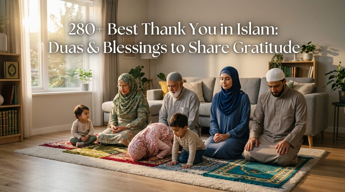 Thank You in Islam