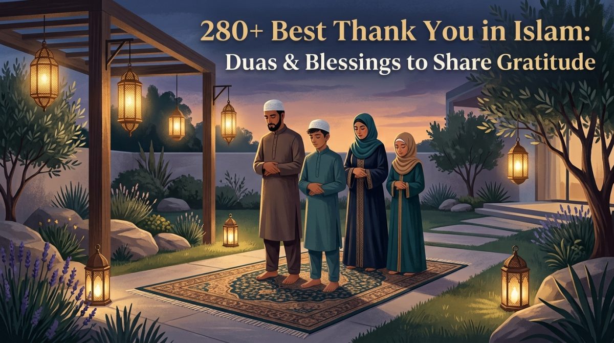 Thank You in Islam