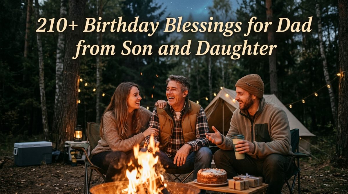 Birthday Blessings for Dad