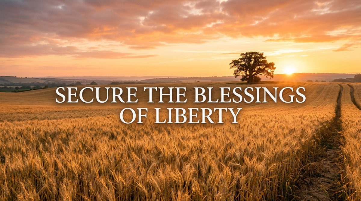 Secure the Blessings of Liberty