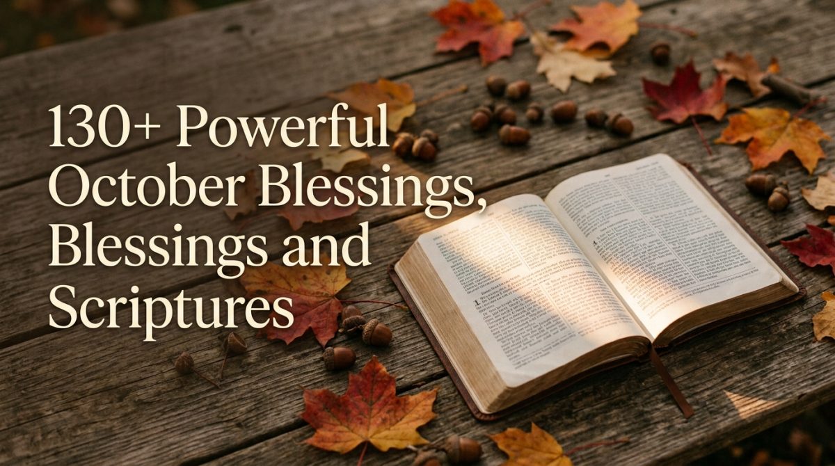  October Blessings Prayers
