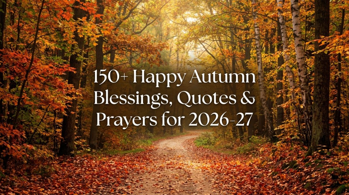  Happy Autumn Blessings