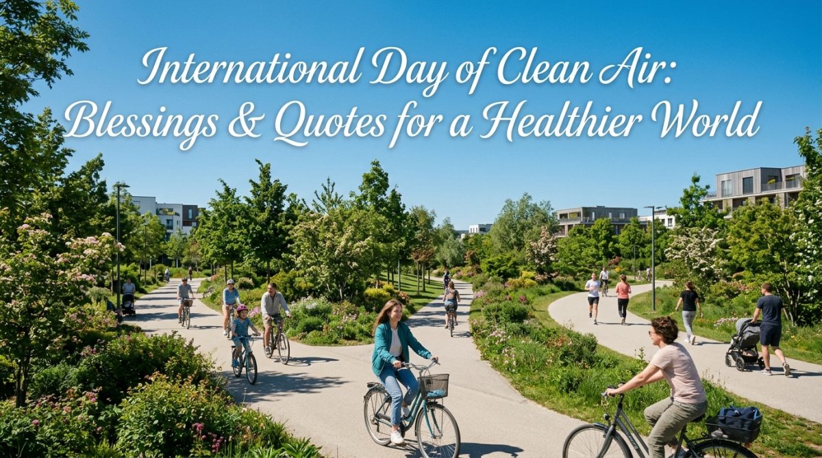 International Day of Clean Air Blessings