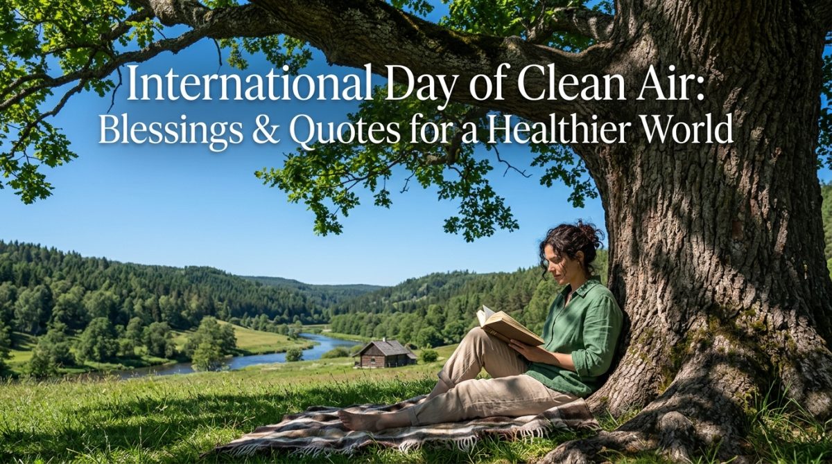 International Day of Clean Air Blessings