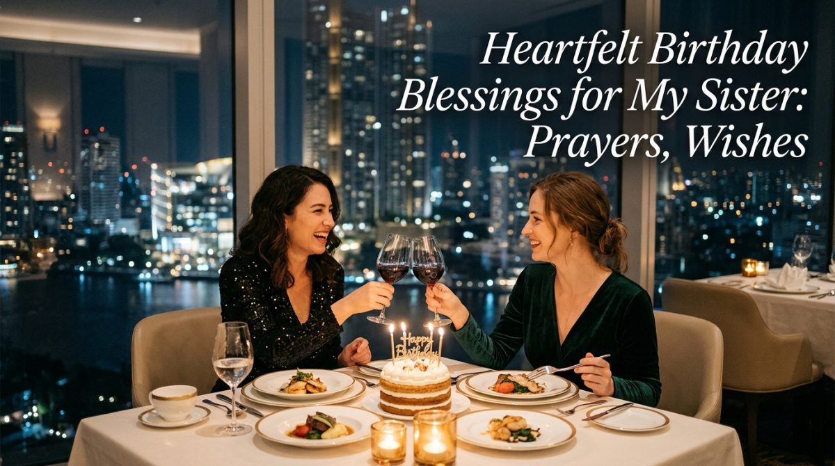 Birthday Blessings for My Sister