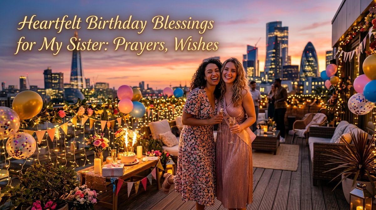 Birthday Blessings for My Sister