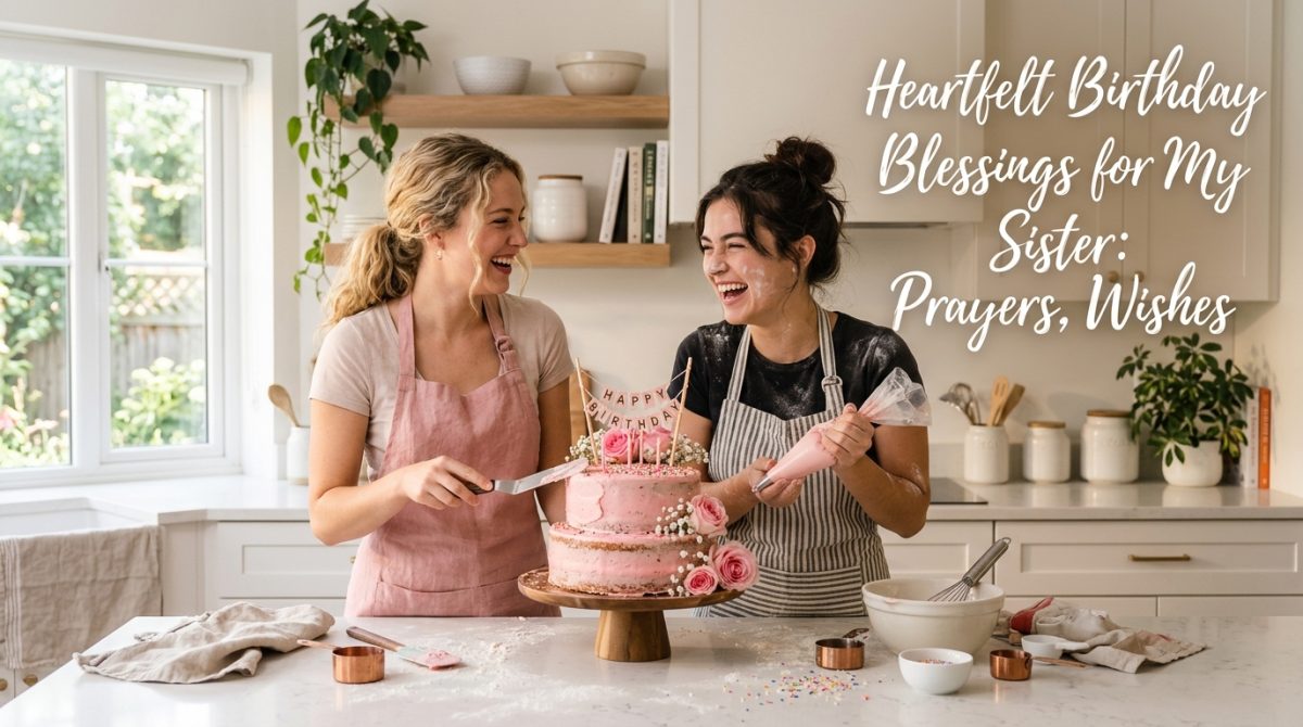 Birthday Blessings for My Sister